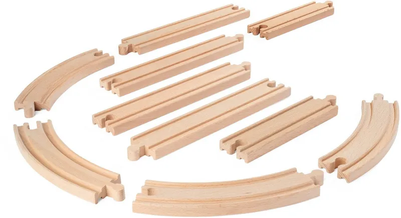 eichhorn eichhorn Schienenerweiterungs-Set, (10-tlg), Beige, – Produktbild 2 von 5