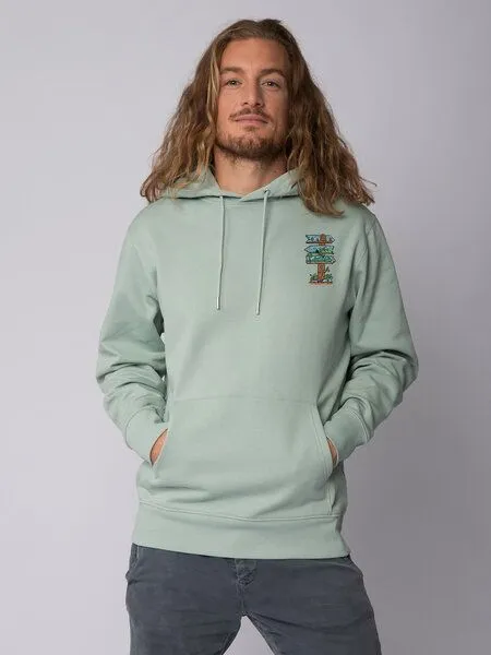 watapparel watapparel Hoodie Unisex Adventure is everywhere, Aloe, – Produktbild 1 von 4
