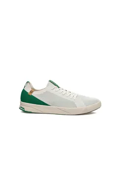 SAOLA SAOLA Herren vegan Sneaker Herren Cannon Knit 2.0 Weiß/Forst – Produktbild 1 von 1
