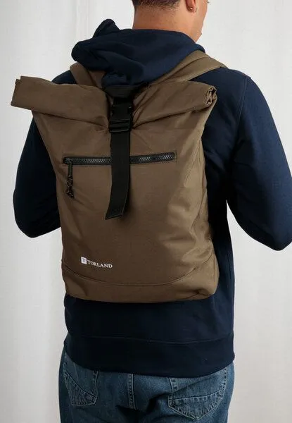TORLAND TORLAND Rucksack ROLL-TOP, Grün (military green), – Produktbild 2 von 4