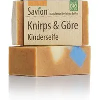 Savion - feine Seifen Manufaktur Biologische Kinderseife Knirps und Göre 40 g Für Kinder ab drei Jahren – Produktbild 1 von 1