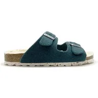 thies thies Damen vegan Hausschuhe Plüsch Oliv – Produktbild 1 von 1