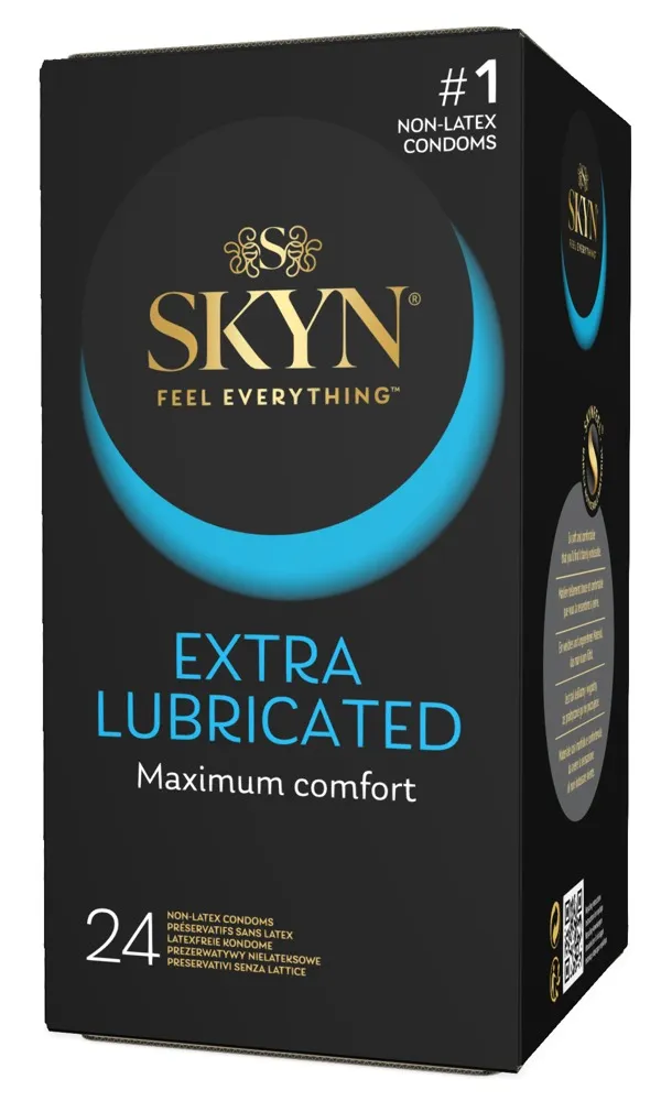 SKYN Kondome „Extra Lubricated“, latexfrei, Transparent, – Produktbild 2 von 4