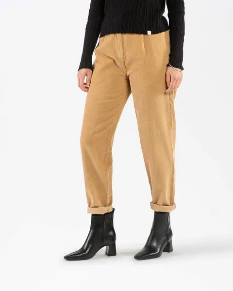 MATONA Matona Kordhose für Frauen aus Bio-Baumwolle / Corduroy Pants, Marmot, – Produktbild 1 von 4