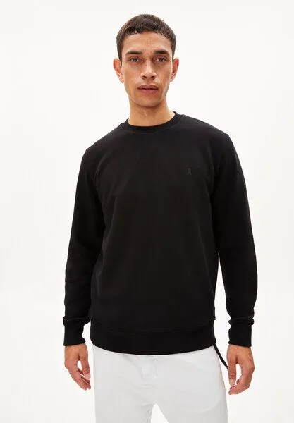 ARMEDANGELS ARMEDANGELS BAARO – Herren Sweatshirt Regular Fit aus Bio-Baumwolle, Black (schwarz), – Produktbild 1 von 4