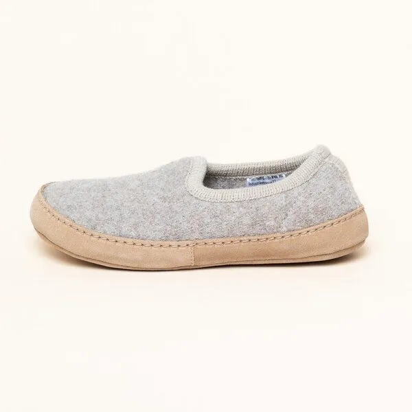 Gottstein Gottstein Woll-Hausschuh Cheyenne aus 100% Schurwolle | Hüttenschuh für Damen & Herren, Beige, – Produktbild 2 von 4