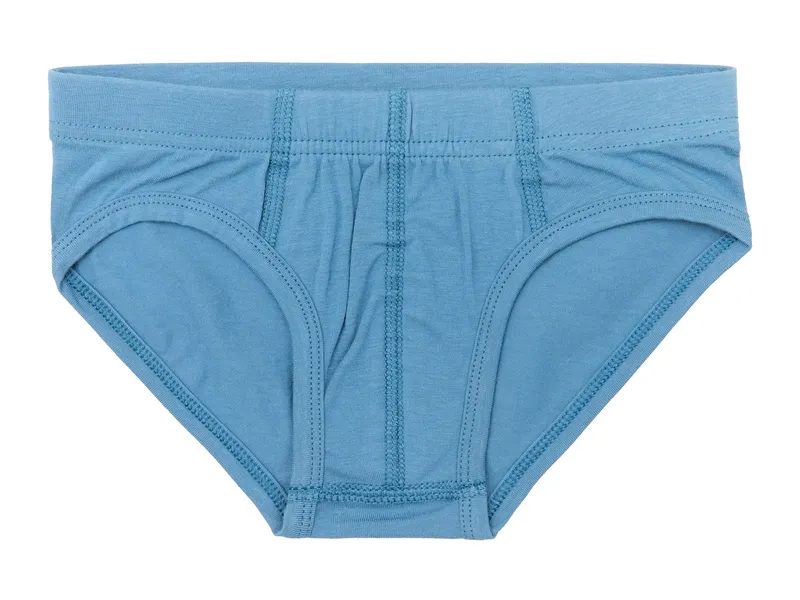 Leela Cotton Leela Cotton Jungen Slip Denimblau 104, Blau, – Produktbild 1 von 2