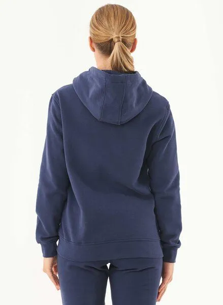 ORGANICATION ORGANICATION Soft Touch Zip-Hoodie aus Bio-Baumwolle, Blau(navy), – Produktbild 4 von 4