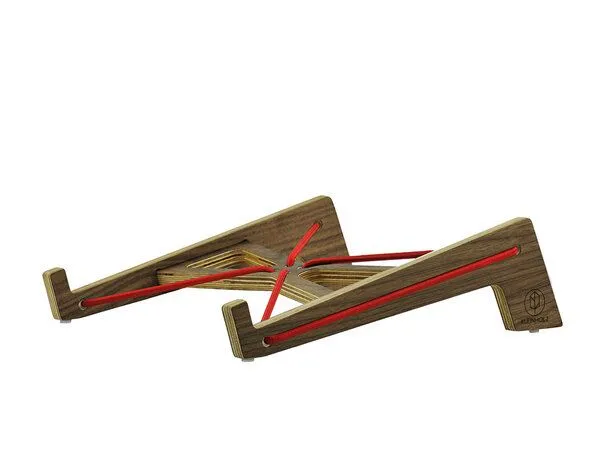 KLEINHOLZ KLEINHOLZ Laptopständer KLIX, Rot, – Produktbild 1 von 5
