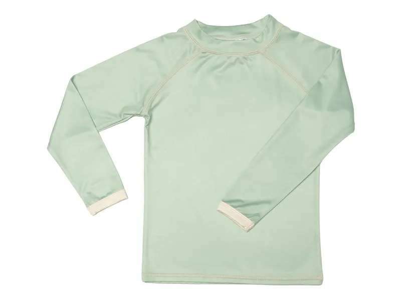 ducksday ducksday Kinder Langarmshirt Badeshirt, Grün, – Produktbild 1 von 2