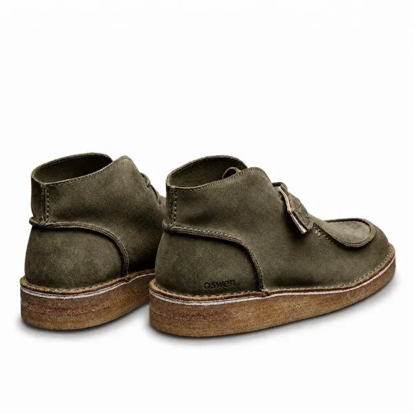 OSWEN OSWEN Ewaldi Suede Boot, Olive(grün), – Produktbild 8 von 8