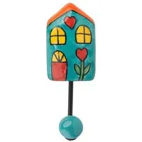 Tranquillo Wandhaken CUTE HOUSES - bunt – Produktbild 2 von 4