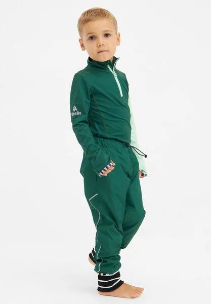 WeeDo WeeDo Langarmshirt „Bomondo“, Bottle green + mint, – Produktbild 4 von 4
