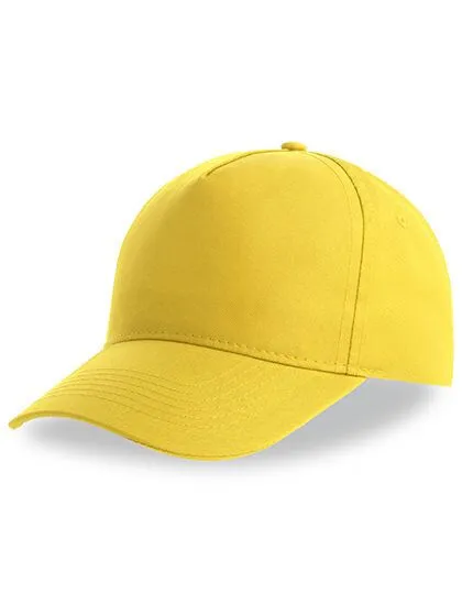 Atlantis Headwear Atlantis Headwear Recy Five Cap, Gelb, – Produktbild 1 von 3