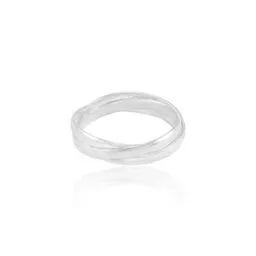 pakilia pakilia Silber Ring Band dreifach Fair-Trade und handmade – Produktbild 1 von 1