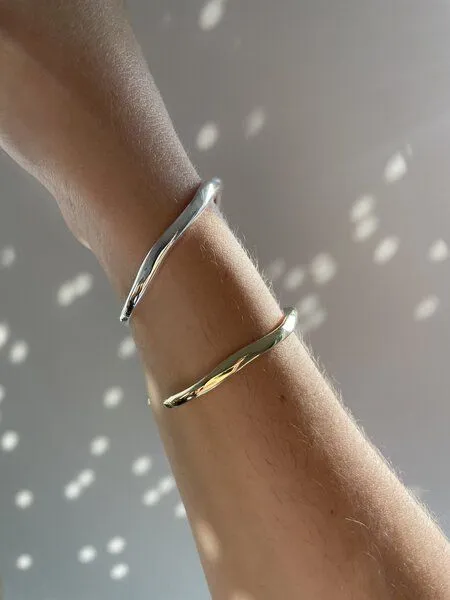 noemvri fashion label noemvri fashion label Katie Armspange, Silber, – Produktbild 4 von 4