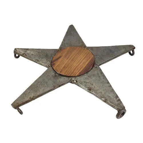 Moogoo Creative Africa Moogoo Creative Africa Untersetzer "Etoile" by "Petit Pascal" | Upcycling von alten Ölfässern, Metallic, – Produktbild 2 von 2