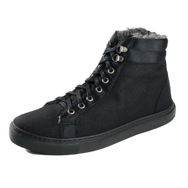 Fairticken Fairticken Veganer Winter-Sneaker MERCES II mit Fütterung, Schwarz, – Produktbild 1 von 4