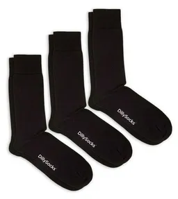 DillySocks DillySocks High Rise Socken im 3er-Pack aus Biobaumwoll-Mix – Produktbild 1 von 1