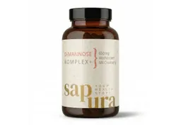 SAPURA Health D-Mannose Kapseln plus Cranberry, Hochdosiert 650mg Kapseln, 93,6 g, Vegan, Konservierungsstofffrei – Produktbild 1 von 1