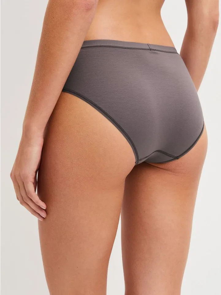 CALIDA CALIDA Slip Natural Comfort Regular Cut, elastisch, weich, Single Jersey Qualität, pillingarm, Braun, – Produktbild 3 von 5