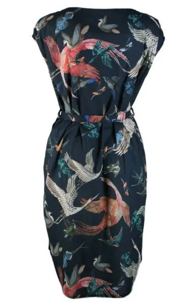 FORMAT FORMAT LOCK Kleid, Gemustert (birds), – Produktbild 1 von 4