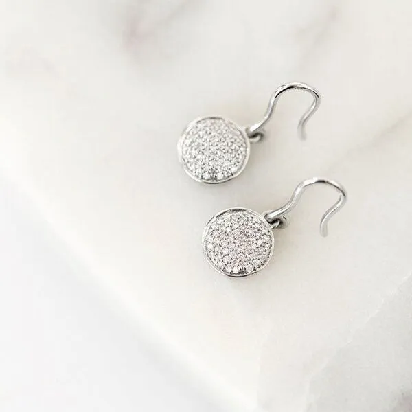 Eppi Eppi Hängeohrringe mit Lab Grown Diamanten Hallia, Gelb, – Produktbild 2 von 3