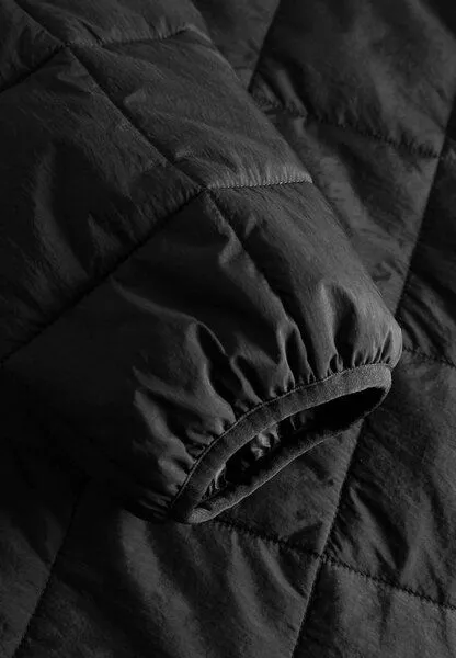 KnowledgeCotton Apparel KnowledgeCotton Apparel GO ANYWEAR Quilted Padded Jacket, Schwarz (black jet), – Produktbild 4 von 4