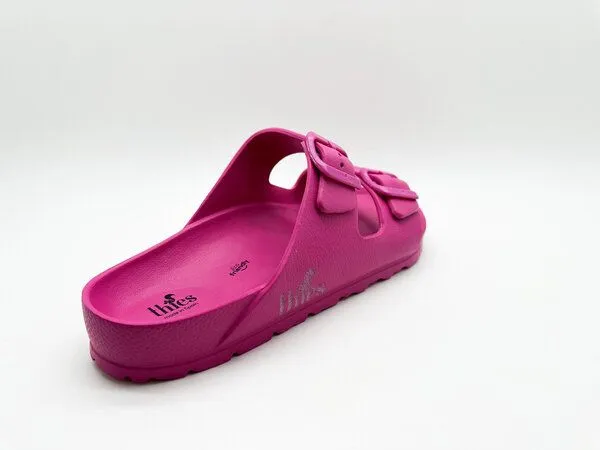 thies Vegane Ecofoam Sandale thies, Orchid pink (fuchsia), – Produktbild 4 von 4