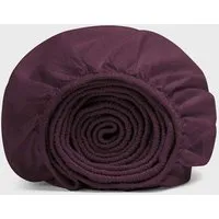 Yumeko Spannbettlaken "Yumeko" aus Perkal-Baumwolle, Plum paradise, – Produktbild 1 von 1