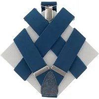 klYmp klYmp Hosenträger 'basic' uni vegan, Blau, – Produktbild 1 von 1