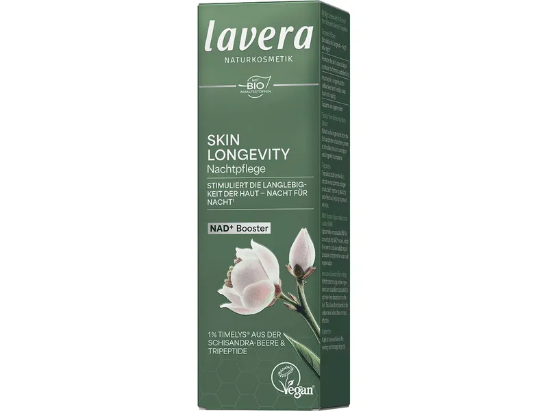 lavera lavera Nachtpflege "Skin Longevity" TIMELYS® & Peptid-Komplex, 50 ml – Produktbild 1 von 2