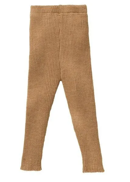 Disana Disana Strick-Leggings bio Merinowolle, Karamell, – Produktbild 1 von 3