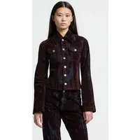 Kings Of Indigo Kings of Indigo Damen vegan Jacke Iwashiro Fudge Flock, Braun, – Produktbild 1 von 1