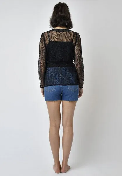Lovjoi Lovjoi Shorts FRITTILARY, Bluedenim, – Produktbild 4 von 4