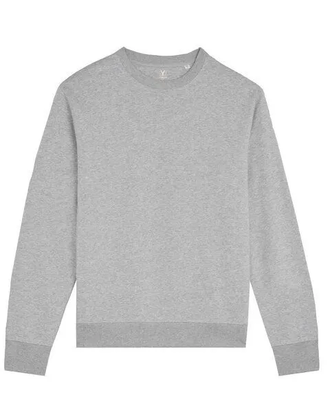 YTWOO YTWOO Essential Comfort: Unisex Terry Sweatshirt mit Rundhalsausschnitt, Grau, – Produktbild 1 von 3