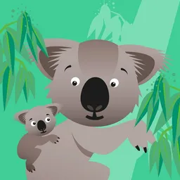 Photocircle Photocircle Poster / Leinwandbild - Kinderzimmer-Koalas – Illustration für Kinder – Produktbild 1 von 1