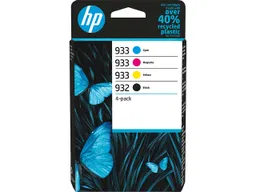 Hewlett Packard HP 4er Set Tintenpatronen 932/933 schwarz, cyan, magenta, gelb – Produktbild 1 von 1