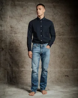 Kuyichi Kuyichi Herren vegan Jeans Nick Straight College Indigo – Produktbild 1 von 1