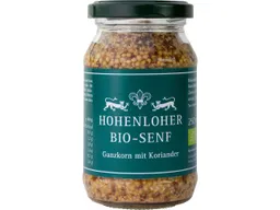 Ecoland Hohenloher Bio-Senf "Ganzkorn" mit Koriander, 250 ml – Produktbild 1 von 1