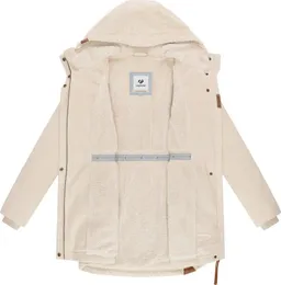 ragwear ragwear Kurzmantel Ellsie Cordy YOUMODO Warmer Winterparka Kordmantel mit Taillenzugkordeln – Produktbild 1 von 1