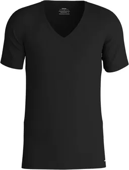 CALIDA CALIDA T-Shirt Cotton Code V-Ausschnitt, formstabiler Single Jersey, elastisch, Kurzarm – Produktbild 1 von 1
