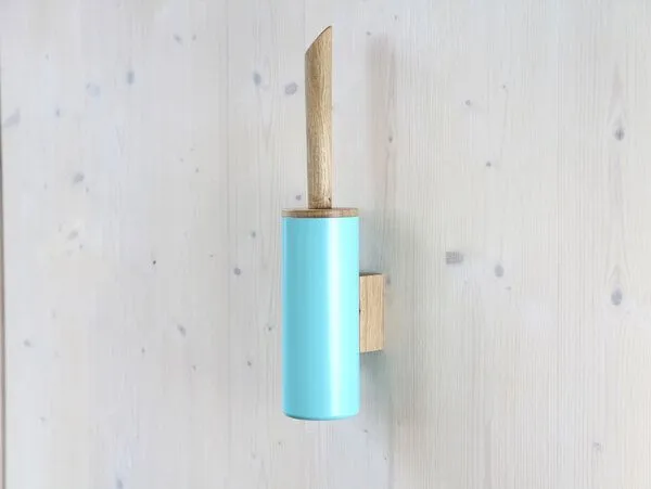 werkvoll by Lena Peter werkvoll by Lena Peter Holz Wand WC-Bürste FIRE, Türkis, – Produktbild 1 von 4