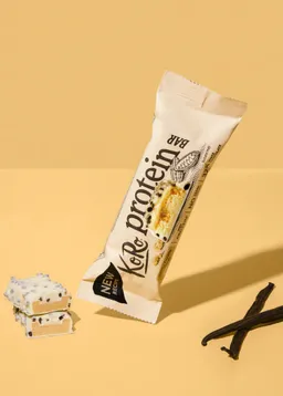 KoRo Crispy Protein Bar Vanilla Cookie Dough Style | 60 g – Produktbild 1 von 1