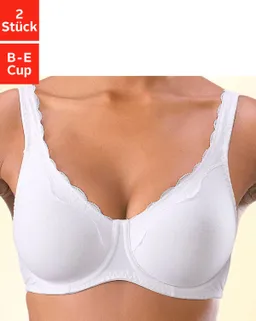 petite fleur by Lascana Bügel-BH 2xweiß – Produktbild 1 von 1