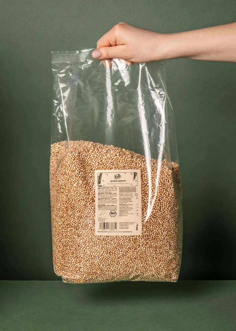 KoRo Gepuffte Bio Quinoa | 6 x 600 g – Produktbild 5 von 5