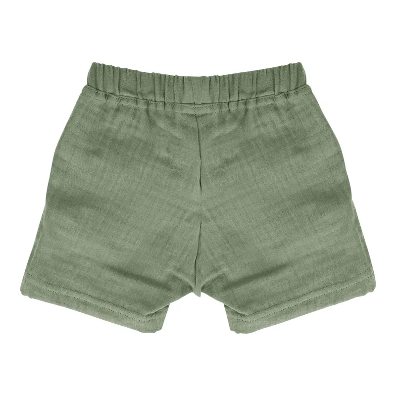 Maximo Maximo Musselin-Shorts, Gruen, – Produktbild 1 von 2