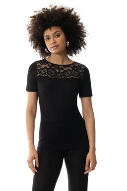 mey Mey Damen T-Shirt Serie "Wool Love" Merinowolle – Produktbild 1 von 1