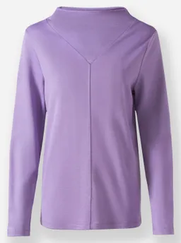 heine Stehkragenshirt lavendel – Produktbild 1 von 1