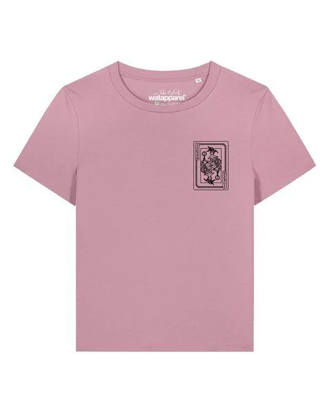 watapparel watapparel T-Shirt Frauen Joker, Lilac dream, – Produktbild 1 von 2